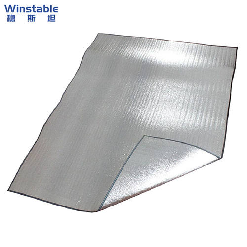 稳斯坦W7151双面铝箔防潮垫加厚单双人应急救援保温铝膜床垫隔热