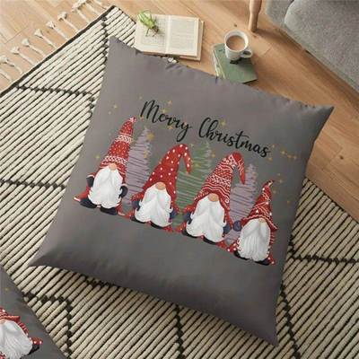Merry christmas Cushion Cover Christmas Gnomes Gift Christma