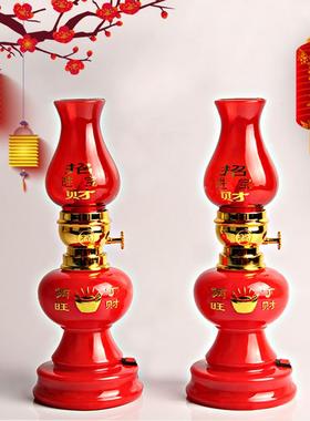 LED灯子孙灯婚庆用品结婚电池式新房入伙灯台式灯乔迁供神供佛灯