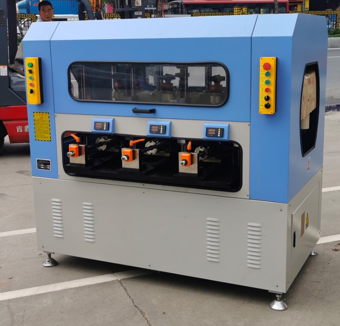 铝型材复合机双轴数控锟压机开齿穿条机隔热断桥铝型材复合加工机