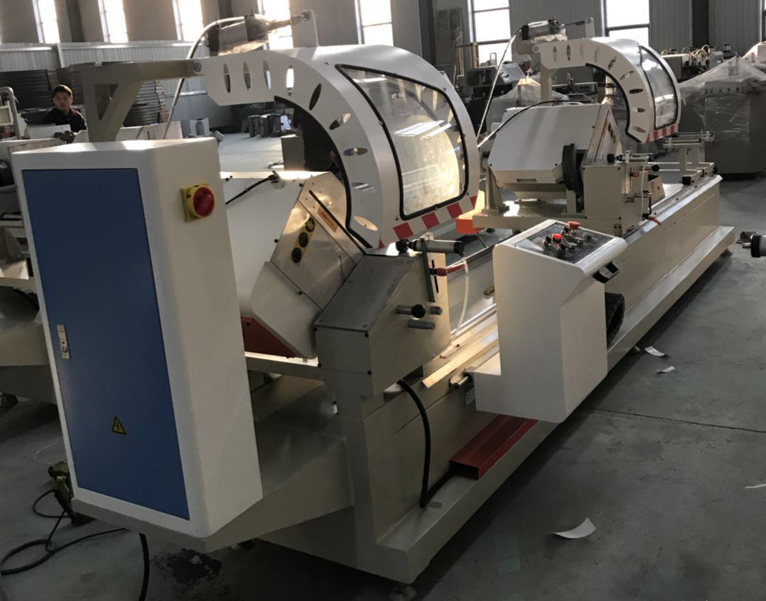 数控铝合金切割机双头锯大型铝合金45度切割锯精密锯门窗幕墙切割