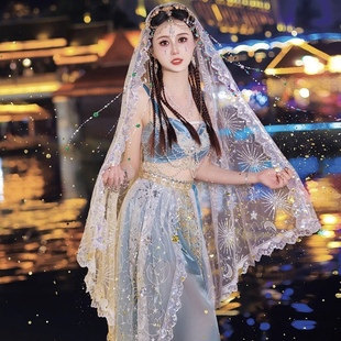 新款古风额饰古装配饰汉服异域风发饰头冠西域公主发冠民族风拍照