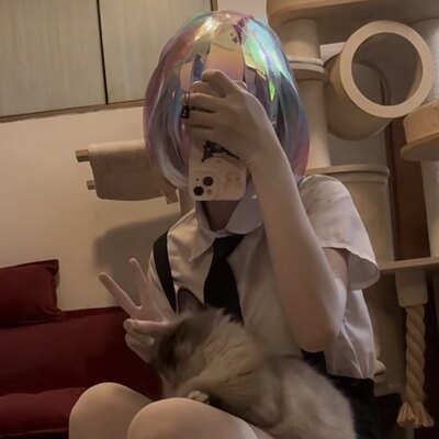 宝石之国cos假发幽灵水晶钻石渐变七彩 cosplay动漫头发假睫毛