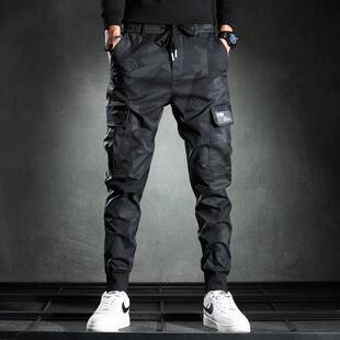 Camouflage casual pants for men autumn leggings overalls男裤