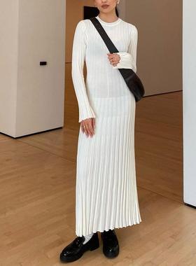 Autumn winter clothes women sweater dress ladies skirt 女裙