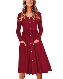 dresses 2018 ladies autumn 女 for skirt dress women casual
