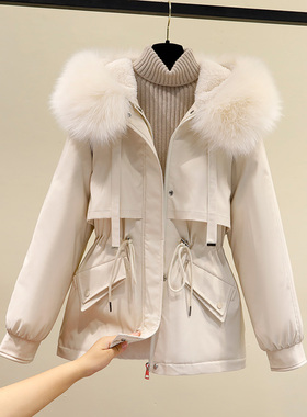2023 Winter women coat Warm thick Parkas femme short jacket