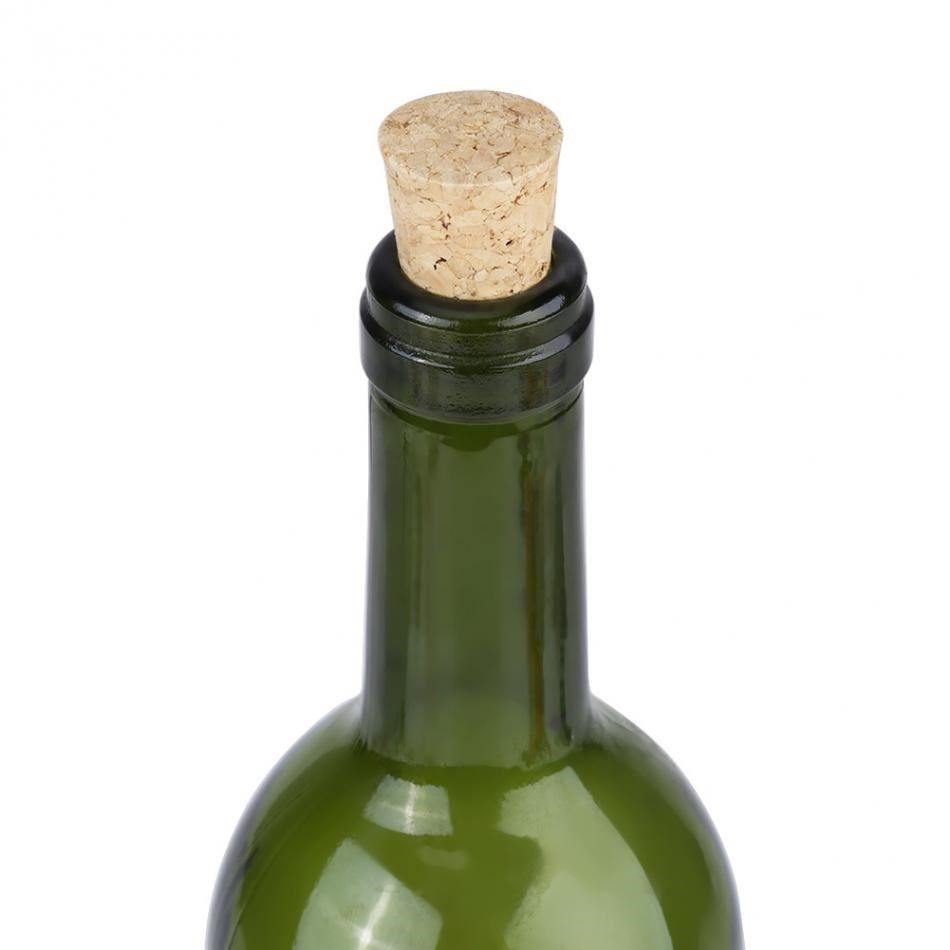 Hot 10PCS Natural Cork Tapered Corks Wooden Wine Beer Bottle