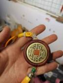 血檀赚钱手把件流苏样式 木质檀木挂饰手把件