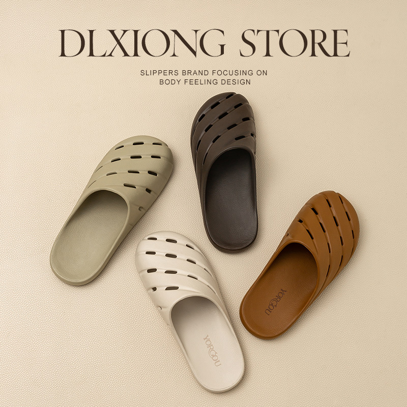 静音软底半凉拖鞋女外穿