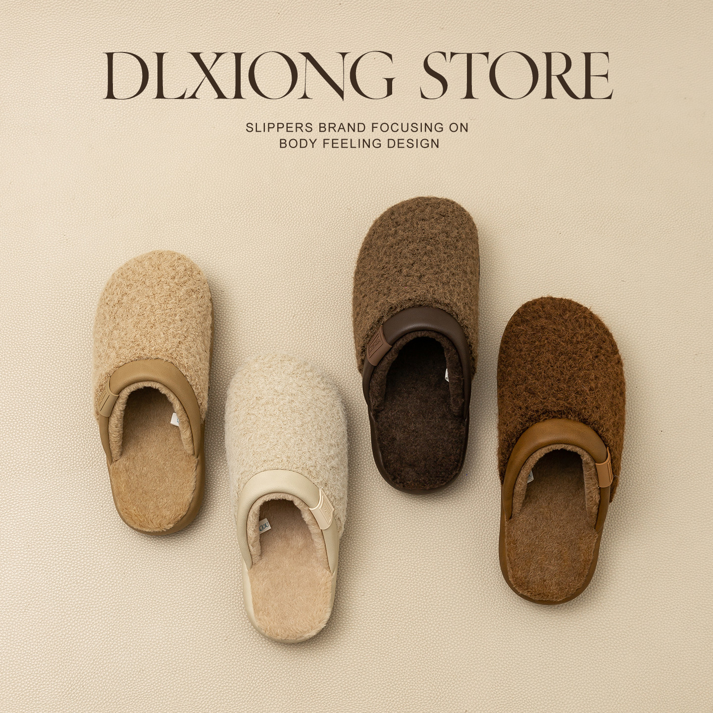 室内抗菌保暖秋冬季棉拖鞋情侣