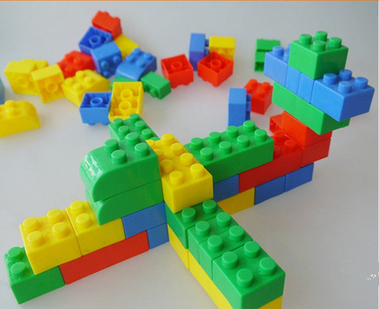 幼儿园积木大号宝高方块拼插玩具塑料拼搭玩具0-6岁益智儿童玩具