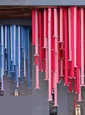 幼儿园元旦新年丝系带环创挂件吊饰开学春夏学校班级隔断装饰材料