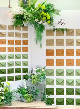 幼儿园签到区信封背景墙开学家长会仪式感高级感主题环创布置装饰