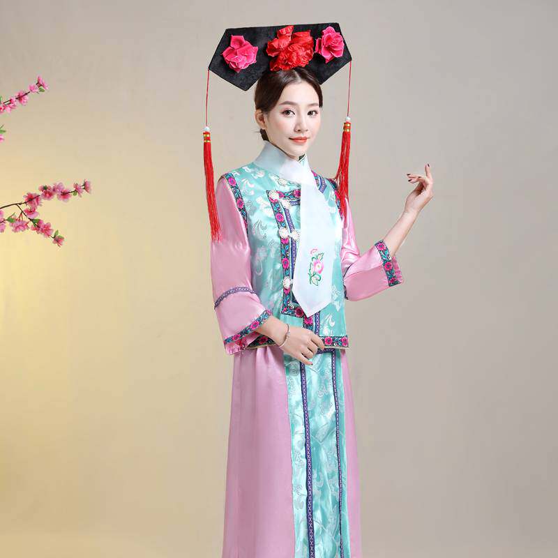 Season New products Qing ancient costume Fair Princess clothing Manchu court Concubine Mammy Zhen Huan Chuanin the Women's clothing/Boutique , Costume/National costume/Stage costumes , National costume/Costumes  category - from Buy2taobao.com to provide professional Taobao agent buy service