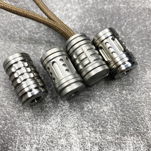 钛合金三合一刀坠挂坠伞绳坠尾坠