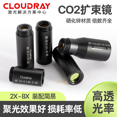 CO2切割机硒化锌扩束镜2倍4倍