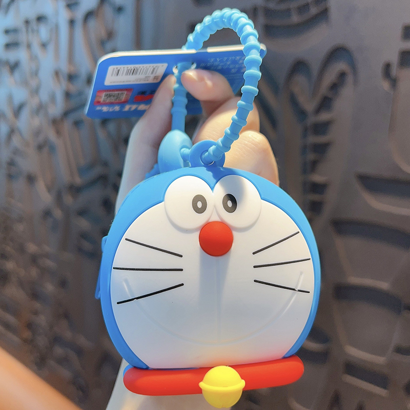 小叮当零钱收纳包硅胶挂件