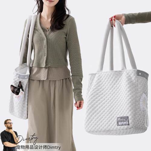 跨境宠物外出包凉感手拎单肩包可露头猫包大容量泰迪比熊狗包背包