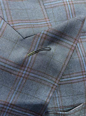 【纯手工米兰眼】系列，款式形状多，只能手工，高档西装标志之一