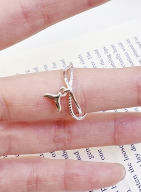 s925纯银《余生鱼生》流苏戒指