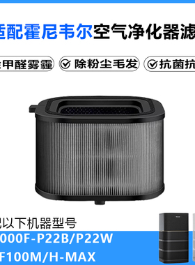 适配霍尼韦尔空气净化器滤网KJ1000F-P22B/P22W/H-MAX滤芯CMF100M