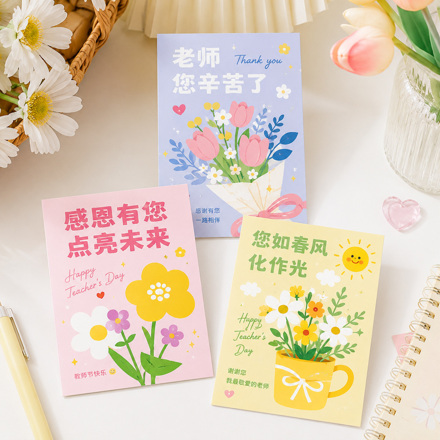 教师节感谢祝福师恩贺卡定制图片