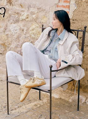 Talitaqoom花园系列2026春季新款立体刺绣花瓣底软底德训鞋tq女鞋