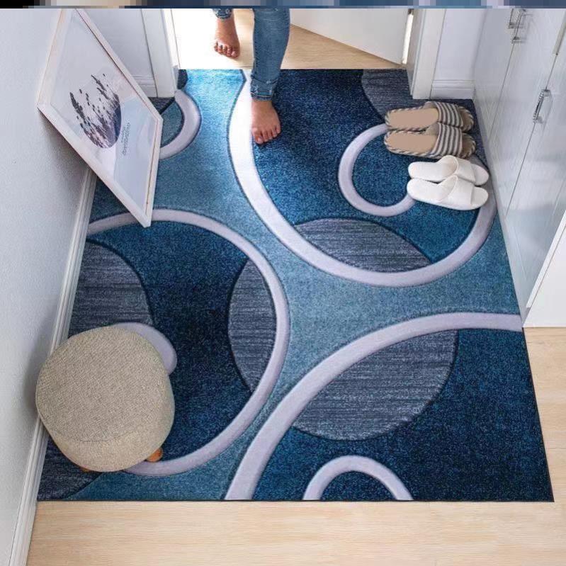 入户门垫进门地垫厨房脚垫走廊地面大红新中式轻奢门内吸水垫加厚