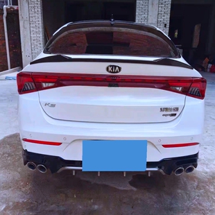 适用于起亚K5凯酷尾翼20-22款 K5改装尾翼免打孔运动带烤漆定风翼