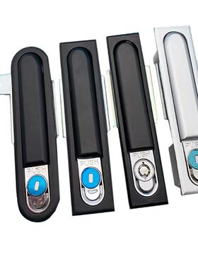 把手按压转动式平面锁ABC XAT73/74/75/76/72/71-A87.5-A121-A147