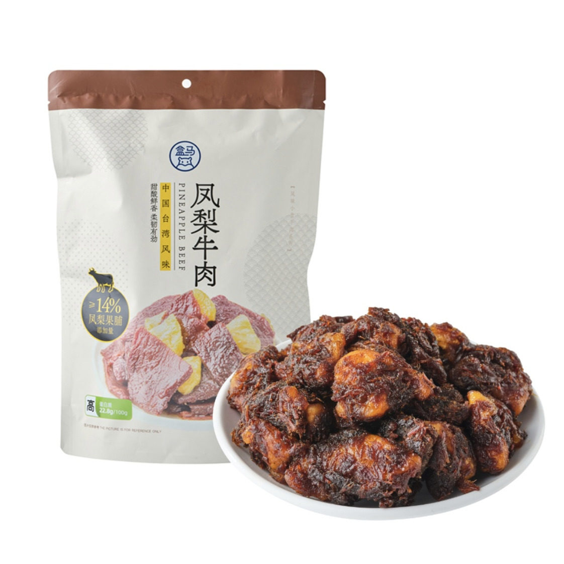 盒马凤梨牛肉500g含独立袋