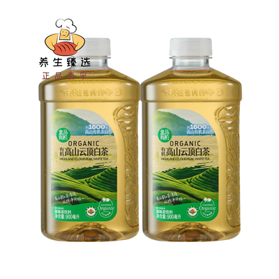 盒马有机高山云顶白茶饮料无糖