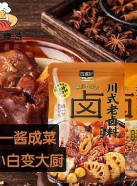 盒马鲜生匠酱好醇香川式老卤料潮汕风味卤水汁炖卤料卤肉一酱成菜