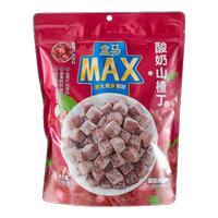盒马MAX酸奶山楂丁山楂球山楂片蜜饯果干脯开胃小零食728g正品