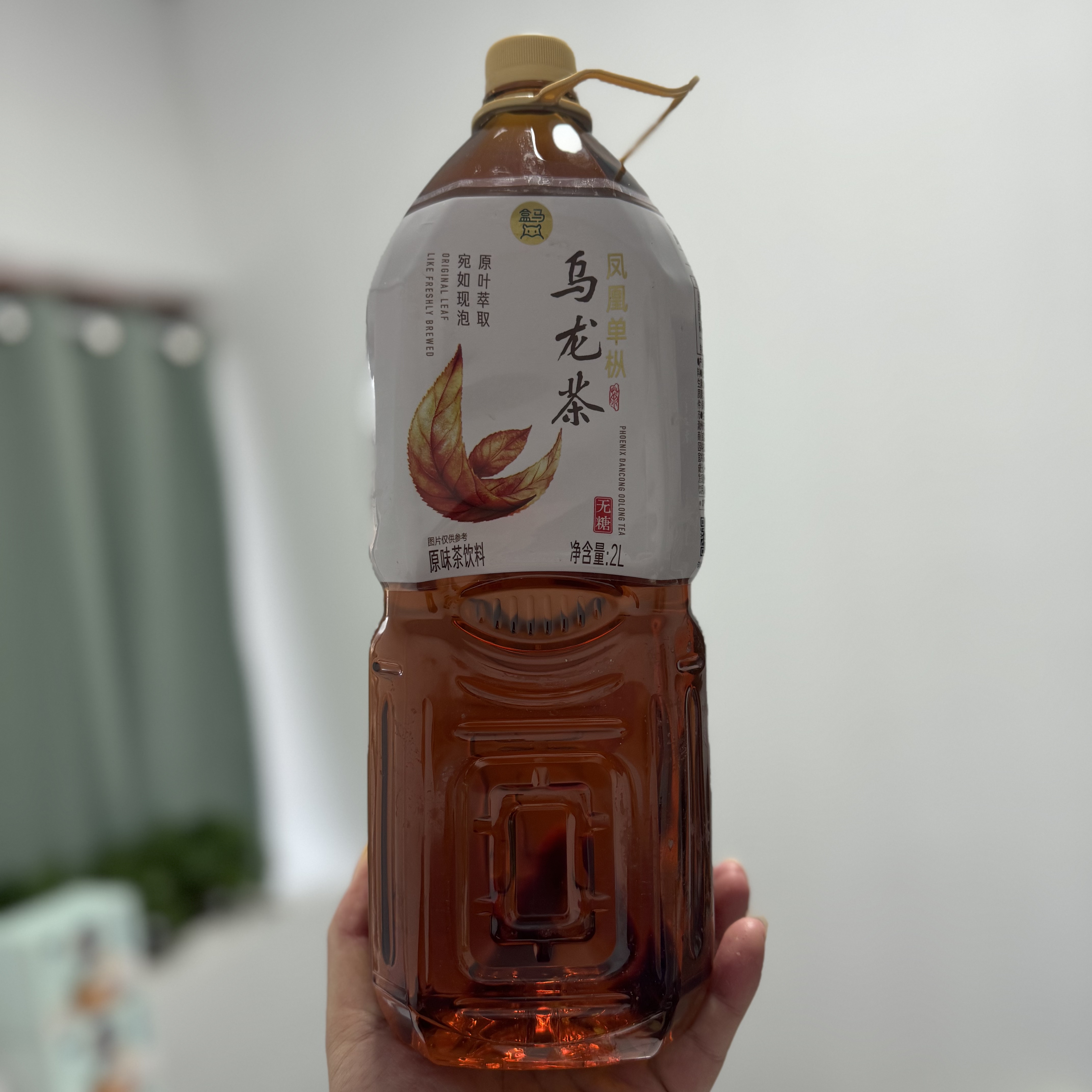 盒马乌龙茶2升无热量0脂无糖