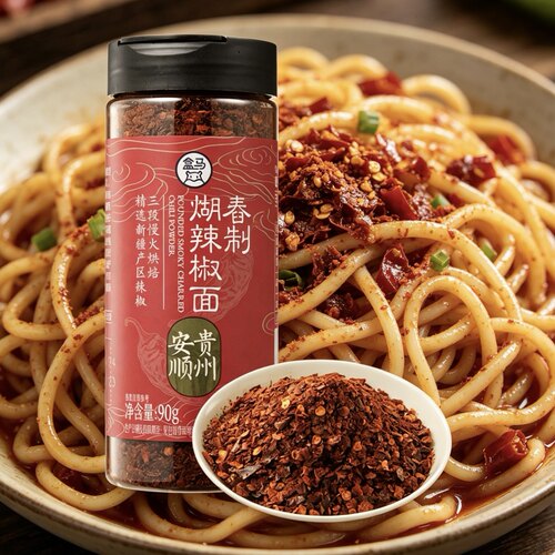 盒马舂制煳辣椒面90g臻选新疆产