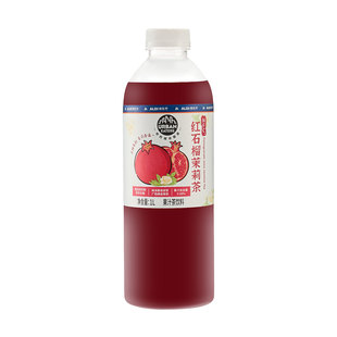 ALDI奥乐齐URBAN EATERS NFC红石榴茉莉茶1L原叶萃取零脂肪包邮