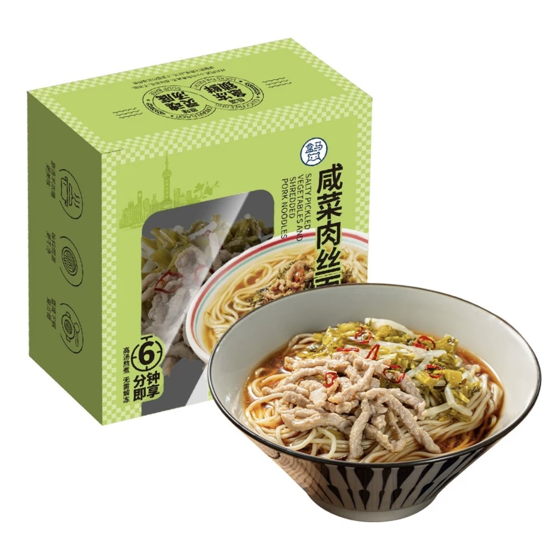 盒马咸菜肉丝面560g经典本帮味雪菜猪肉相融猪大骨熬汤无需解冻,粮油调味/速食/干货/烘焙,待煮速食面/拉面/面皮/西式面,淘宝优惠券,粉丝福利购,淘宝优惠卷