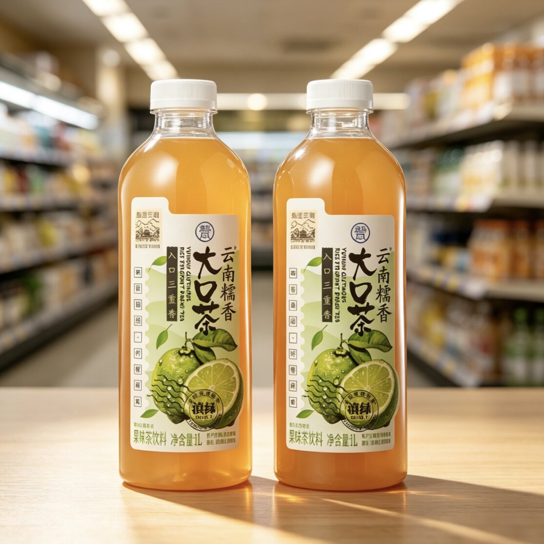盒马云南糯香大口茶1L