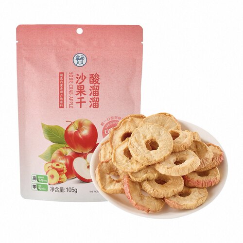 盒马酸溜溜沙果干105g酸甜解腻