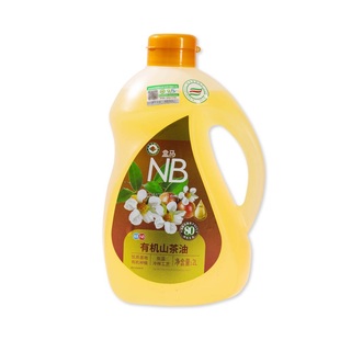 盒马NB有机山茶油2L低温冷榨少油烟营养健康清新爽口茶籽香包邮