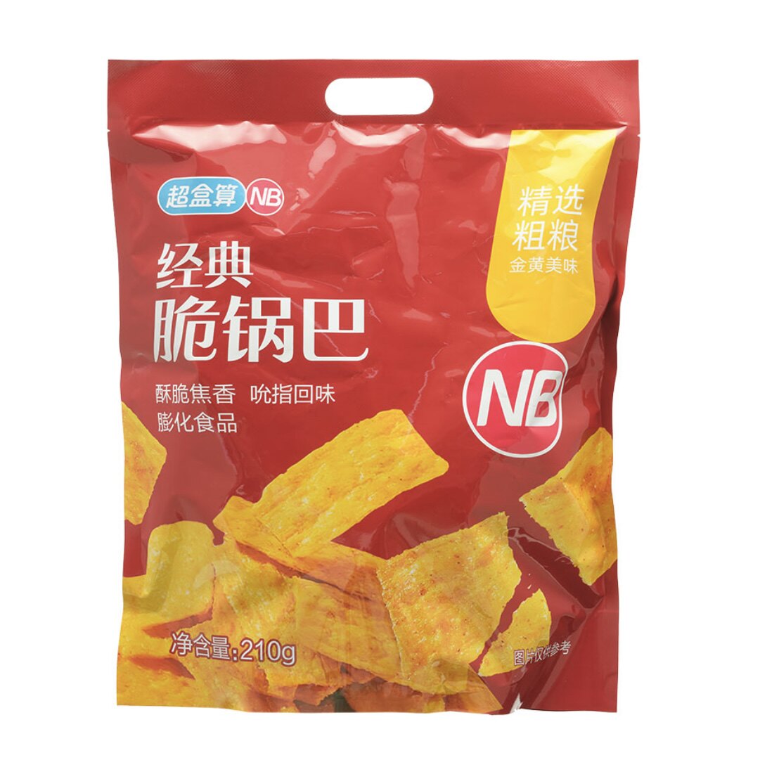 盒马NB经典脆锅巴210g图片
