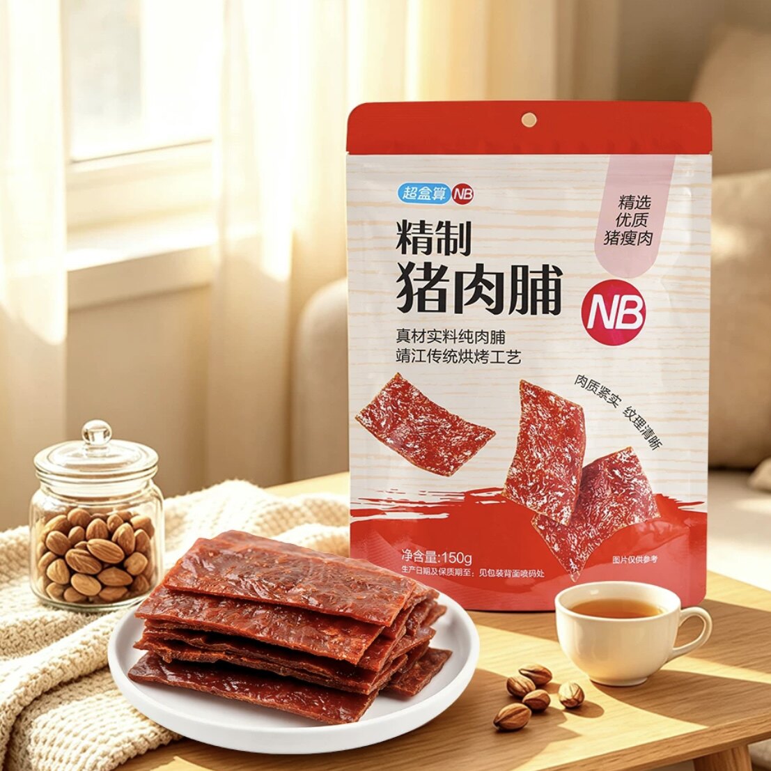 盒马超盒算NB精制猪肉脯150g