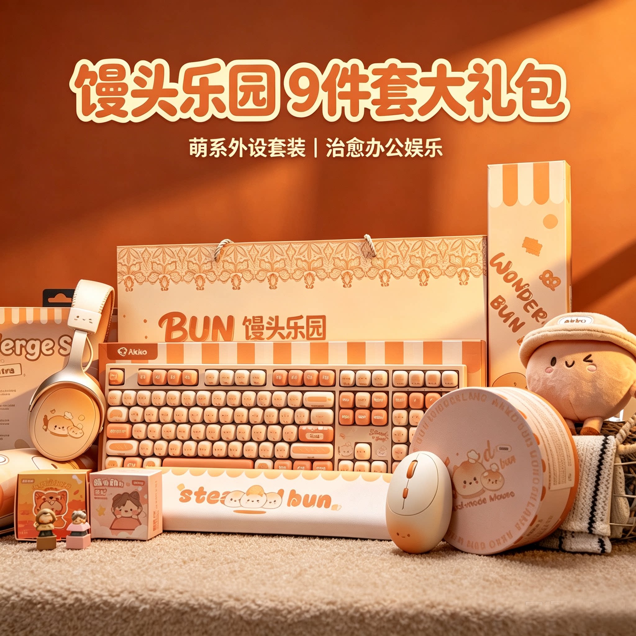 AKKO5108V5馒头乐园大礼包