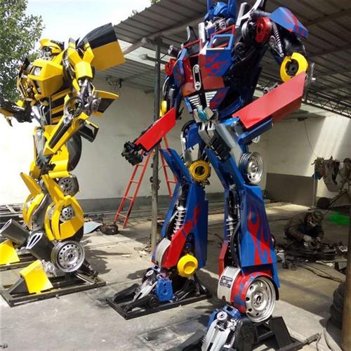 供应大型机器人模型机器人雕塑模型暖场道具景观变型金刚模型