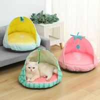 [Eli_ Cat Nest Cat Палатка] Полузлочная собачья гнездовая площадка для спальной собаки кровать четыре сезона универсальные домашние принадлежности