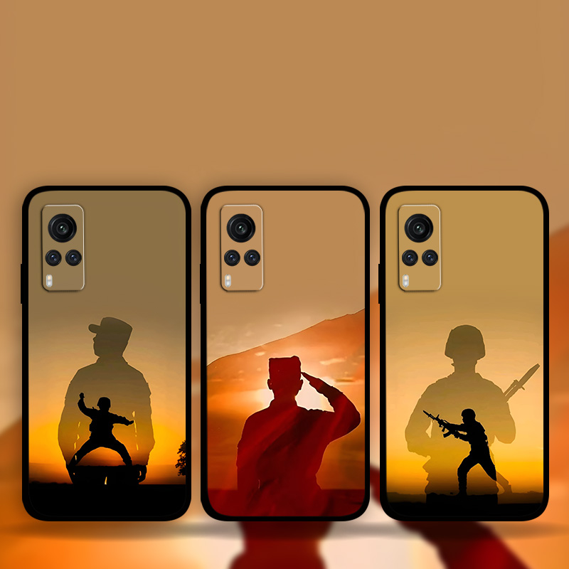 适用vivoiQOO13军旅风手机壳