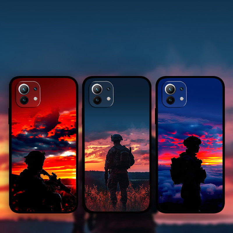 适用小米15Pro军旅风手机壳