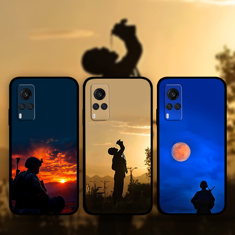 适用vivoiQOO13军旅风手机壳